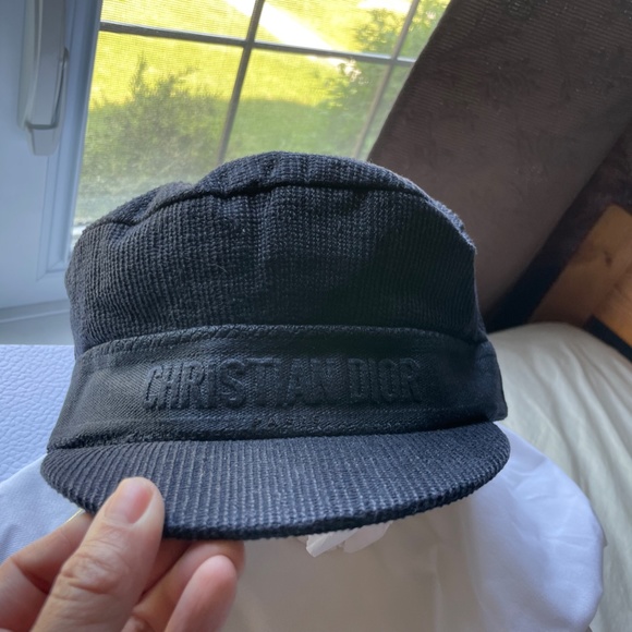 EMT 400 Christian Dior Cap Hat Blue Newsboy - Picture 2 of 6